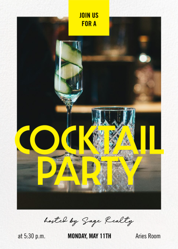 Party Exposure - Save the Date by Paperless Post