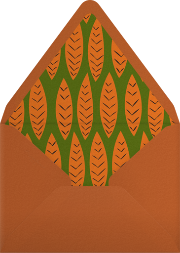 Gobble Up A Good Time - Crate & Barrel Envelope