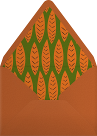 Gobble Up A Good Time - Crate & Barrel Envelope