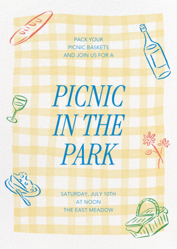 Picnic Delights - Picnic Invitation by Paperless Post