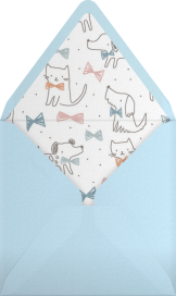 Pup's Night Out - Little Cube Envelope