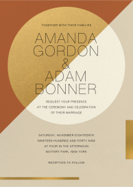 Danaë - Wedding Invitation by Paperless Post