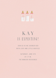 Baby Bottles (New) - Party Invitation by Paperless Post