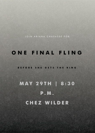 Gradient Full - Bachelorette Party Invitation by Paperless Post