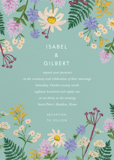 Summer Fronds - Invitation by Rifle Paper Co.