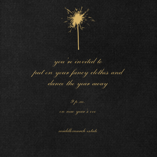 Pitch - New Year's Eve Invitation by Paperless Post