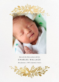 Floral Silhouette (Portrait Photo) by Rifle Paper Co.