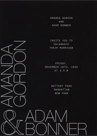 Ampersand Outline by Paperless Post