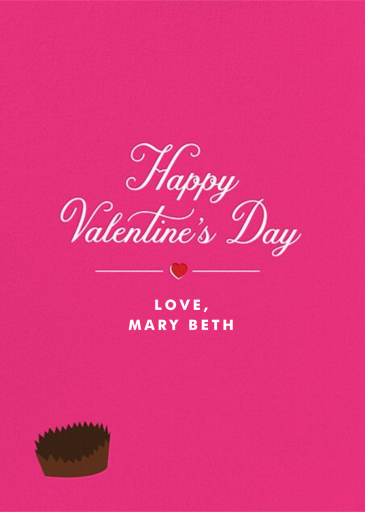 Picky - Valentine's Day Card by Cheree Berry Paper & Design - Back