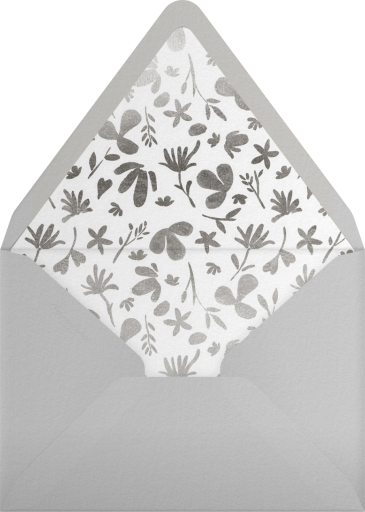 Floral Flutes - Paperless Post Envelope