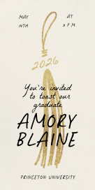 Turn the Tassel - Graduation Party Invitation by Paperless Post