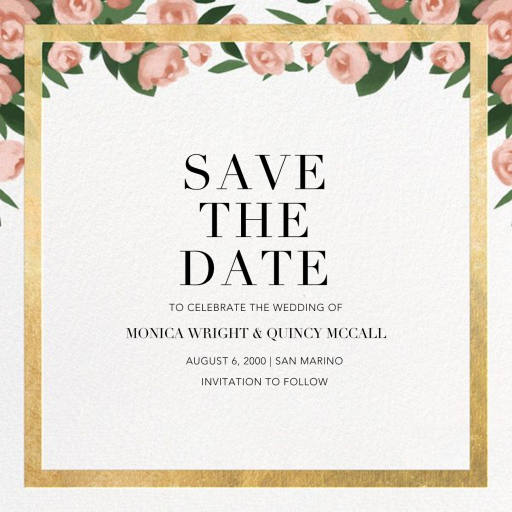 Teablossom (Save the Date) - Invitation by Paperless Post