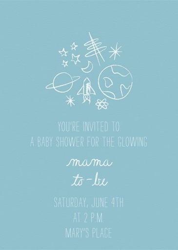 Space Bunch by Paperless Post