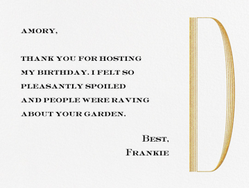 Nouveau - Greeting Card by Paperless Post