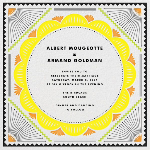 Santa Fe Border (Invitation) - Western Party Invitation by The Indigo Bunting