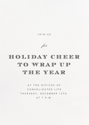 Durham - Corporate Reception Invitation by Paperless Post