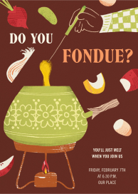 Let’s Fondue by Paperless Post