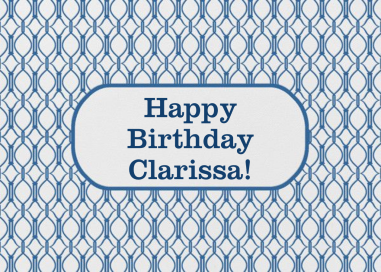 Cadogan Birthday by Paperless Post