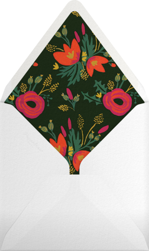 Merry, Bright, and Blooming - Rifle Paper Co. Envelope