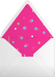 Five Dancing Photo Strips - Paperless Post Envelope