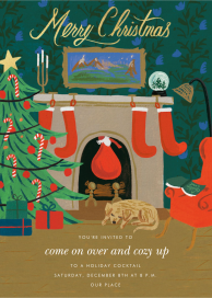 Christmas Eve Scene (Invitation) by Rifle Paper Co.