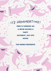 Hammertime (Invitation) by Hello!Lucky