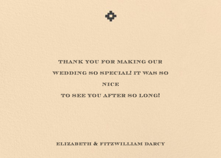 Kloster II (Thank You) - Stationery by Paperless Post