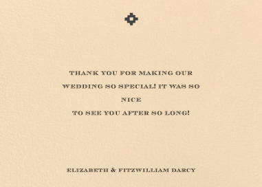 Kloster II (Thank You) - Stationery by Paperless Post