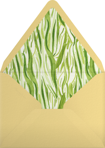Silk and Husk - Paperless Post Envelope