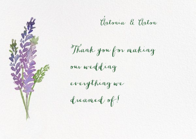 Mountain Lilac by Paperless Post