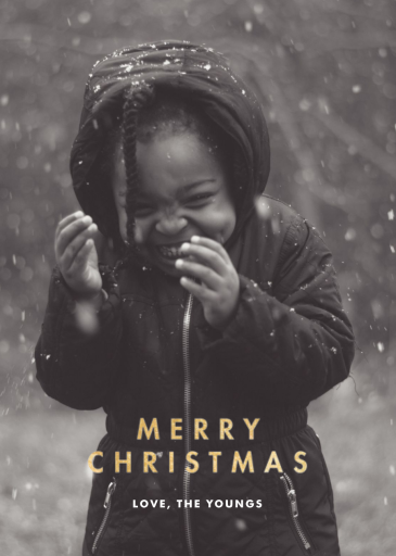 Classic Cutouts (Photo) - Holiday Card by Paperless Post