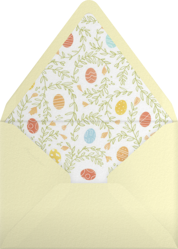 Egg Vine - Paperless Post Envelope
