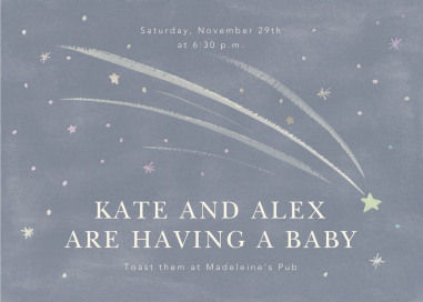Little Leonids - Baby Shower Invitation by Paperless Post