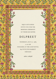 Nirvi - Indian Wedding Invitation by Anita Dongre