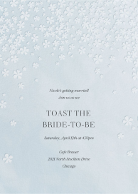 Falling Blossoms by  Monique Lhuillier