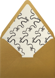 Gilded Toast - Paperless Post Envelope