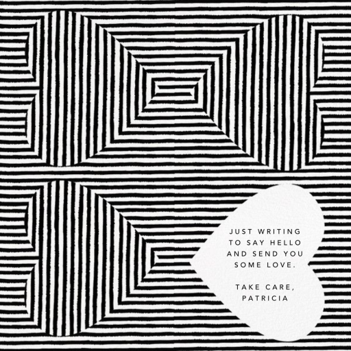 Endless Love - Greeting Card by Kelly Wearstler