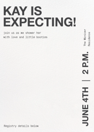 Axes - Baby Shower Invitation by Paperless Post