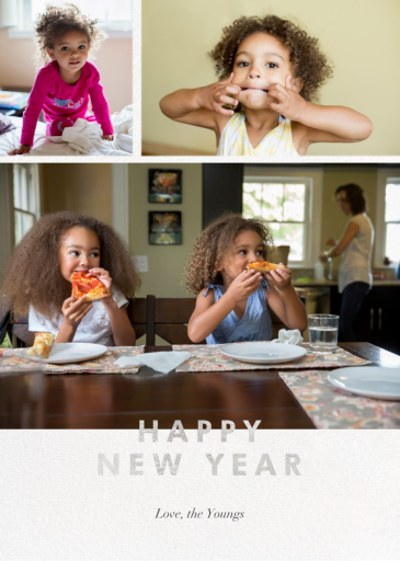 New Year Cutouts - New Year's Card by Paperless Post