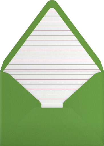 Jingle Bell Tune - Paperless Post Envelope