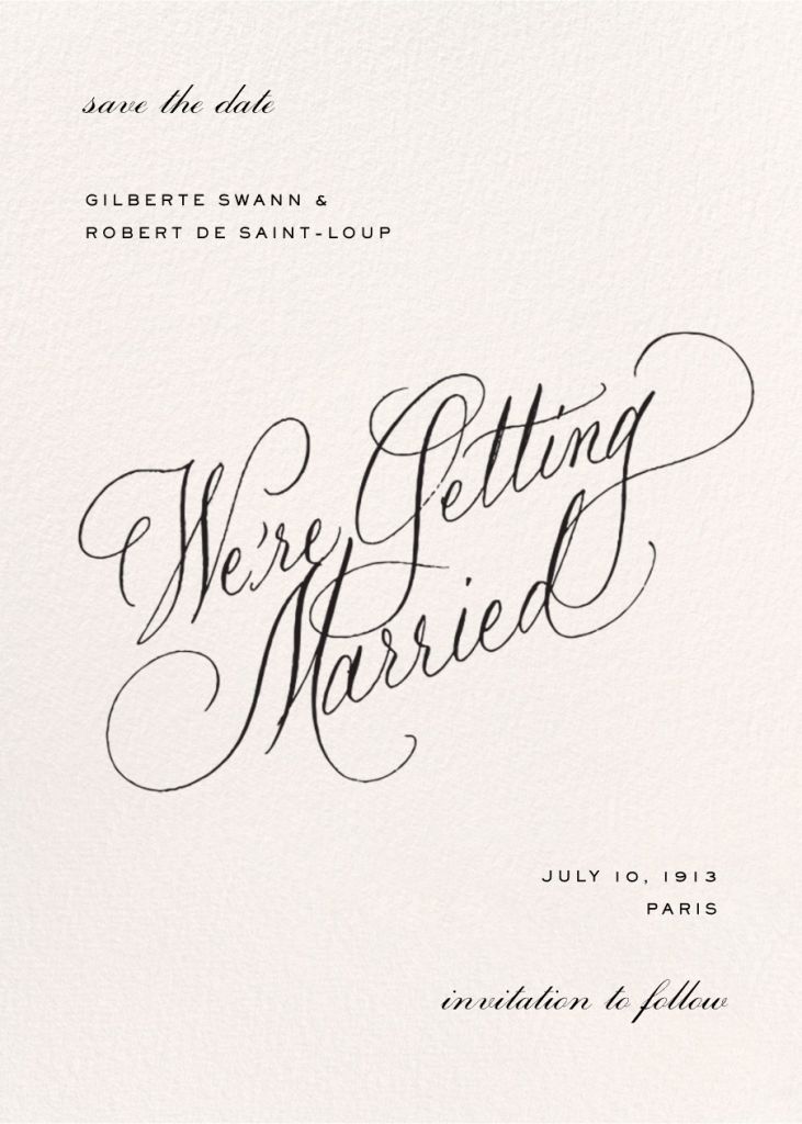 Love in Lettering | Send online instantly | RSVP tracking