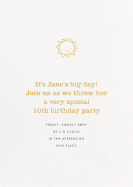 Ivory Plain - Birthday Invitation by Paperless Post