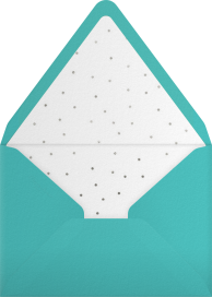 Persian Green - Paperless Post Envelope