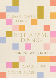 Colorful Pixels by Gold Rush Paper