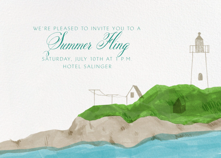 Little Lighthouse - Invitation by Paperless Post