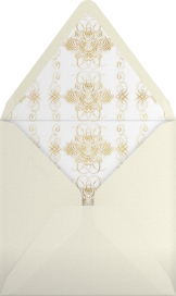 Hand Painted Snake - Bernard Maisner Envelope