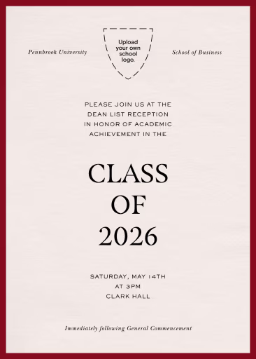 High Honor - Graduation Party Invitation by Paperless Post