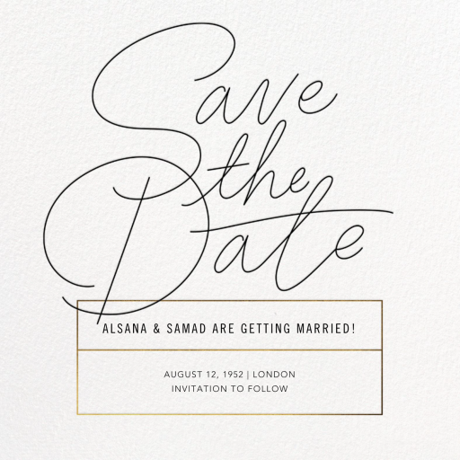 Love Loops (Save the Date) - Save the Date by Paperless Post