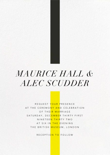 Chapter (Invitation) - Wedding Invitation by Paperless Post