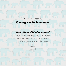 Elephants by Linda and Harriett